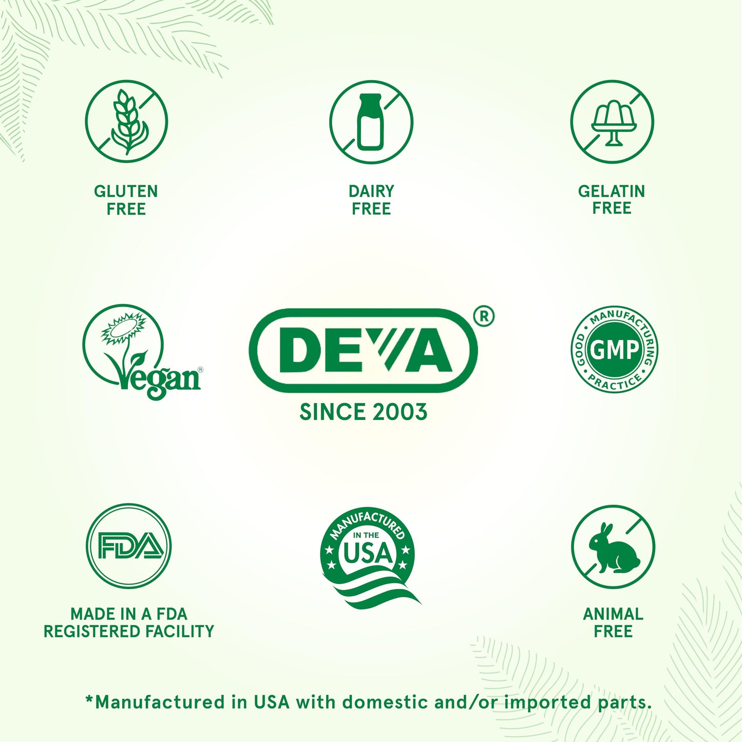 DEVA Vegan Omega-3 DHA Supplement, Once-Per-Day Softgel 200 MG, Carrageenan Free, Gelatin Free, Non-Fish, Algae Oil, Omega-3 Fatty Acids - 90 Softgels