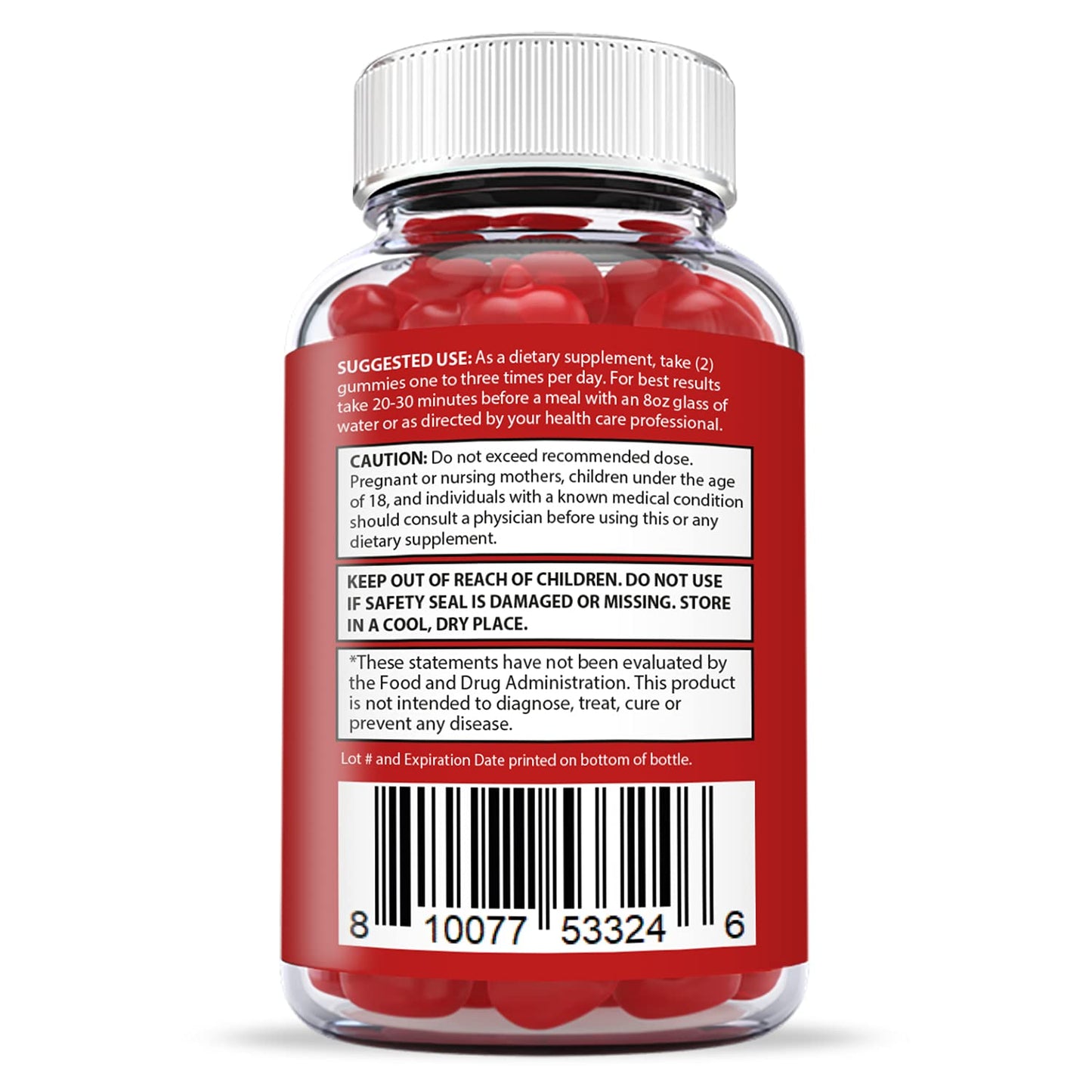 Justified Laboratories (10 Pack) Apple Cider Vinegar Gummies 1000MG ACV Made from The Mother with Pomegranate Juice Beet Root B12 600 Gummys