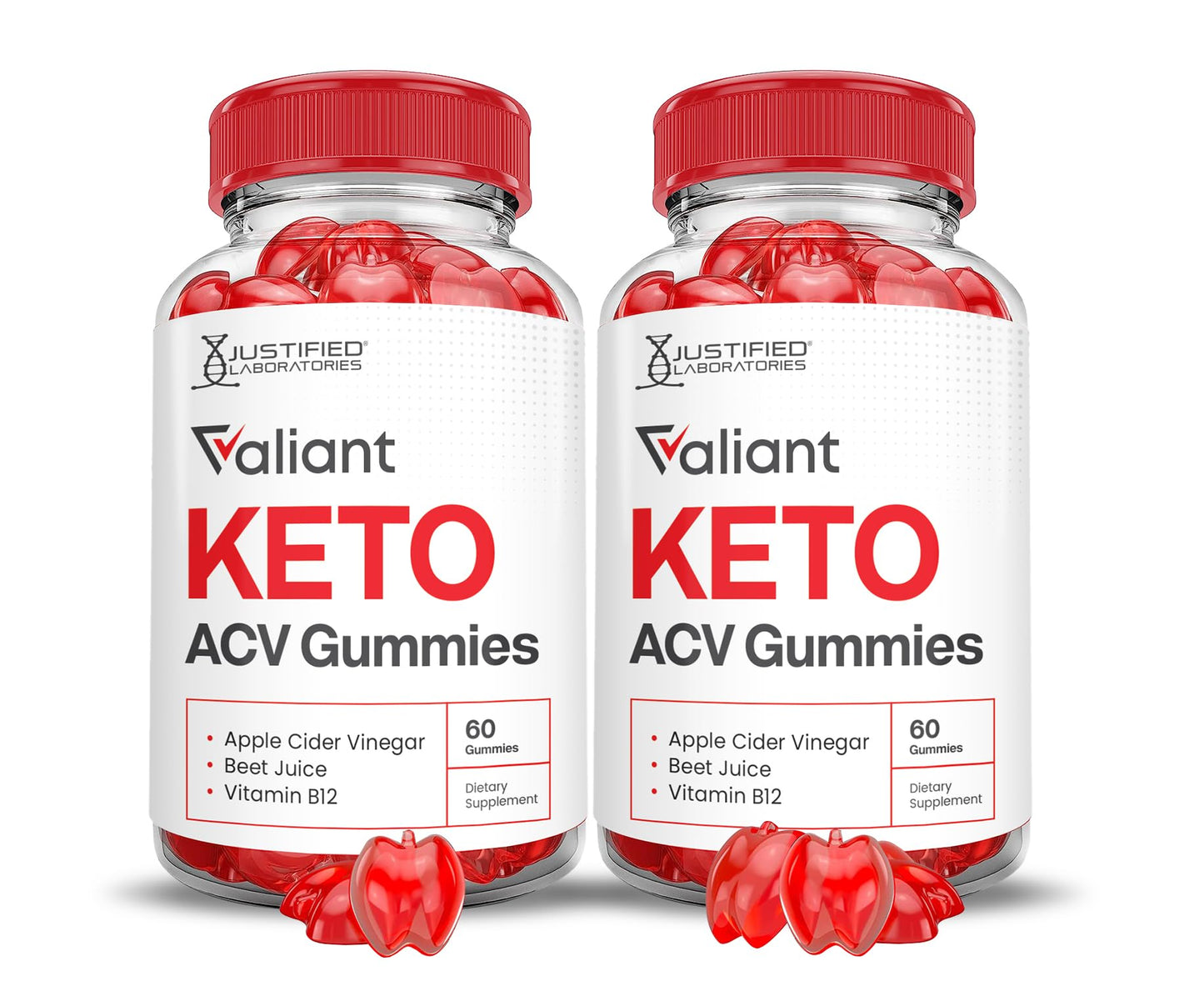 (2 Pack) Valiant Keto ACV Gummies Advanced Formula 1000MG Valant Keto Gummies Apple Cider Vinegar Formulated with Pomegranate Beet Juice Powder B12 Vegan Non GMO 120 Gummys