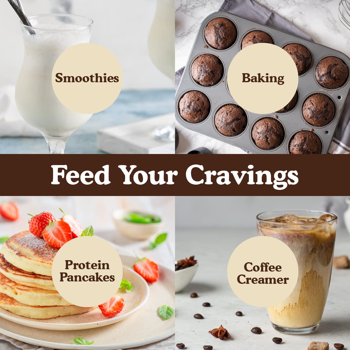 BBfL Meal Replacement Shakes, 21g Protein, Vegan Plant Based Protein Powder, Apple Cider Vinegar, Digestive Enzymes, All in One Shake for Women & Men (10 Servings, Cocoa Cream)