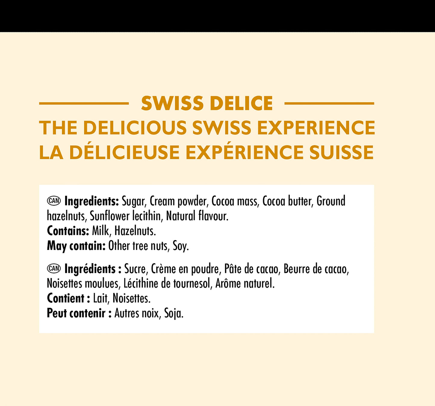 Swiss Delice Extra Creamy Milk Chocolate 1500g
