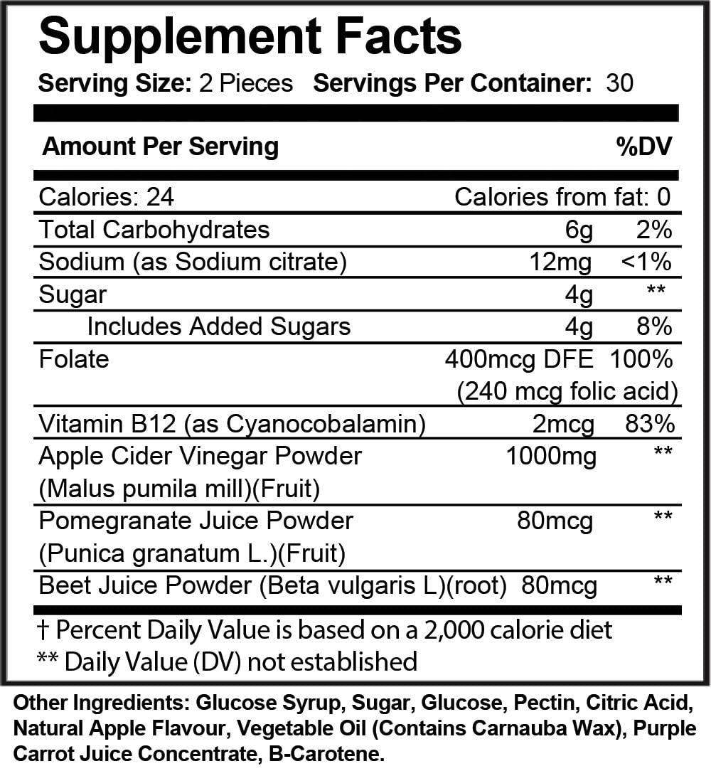 Zonata Ketofitastic Gummies, Keto Fitastic ACV Gummies, 60 Count (Pack of 1)