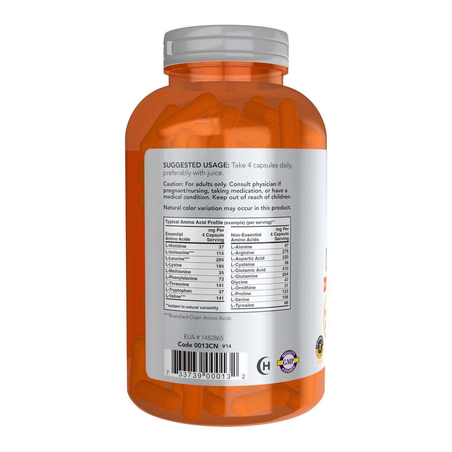 NOW Sports Nutrition, Amino CompleteTM with Vitamin B-6, 360 Count