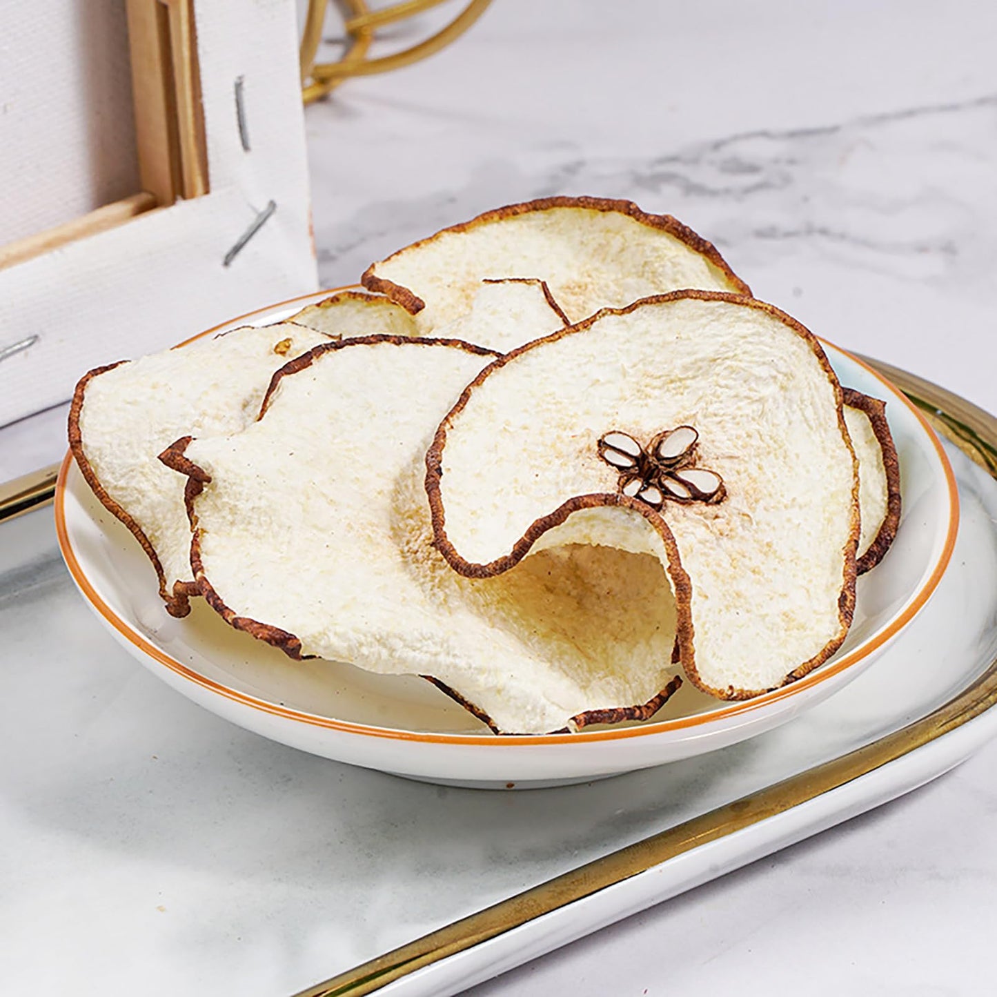 Snow pear Dried 352oz snow pear Fruit Tea Instant snow pear Sliced Fruit Tea 100gbag