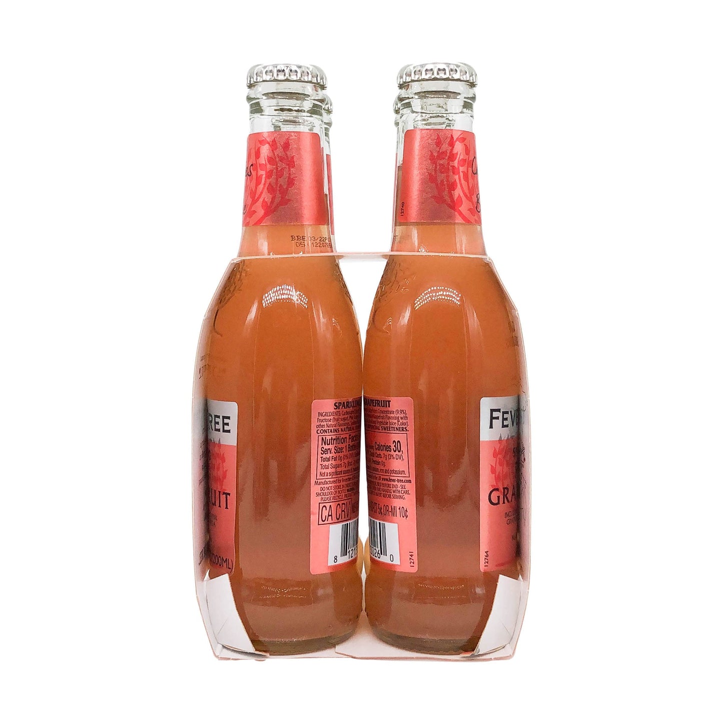 FEVERTREE Sparkling Pink Grapefruit Mixer 68 Fl Oz Pack of 4