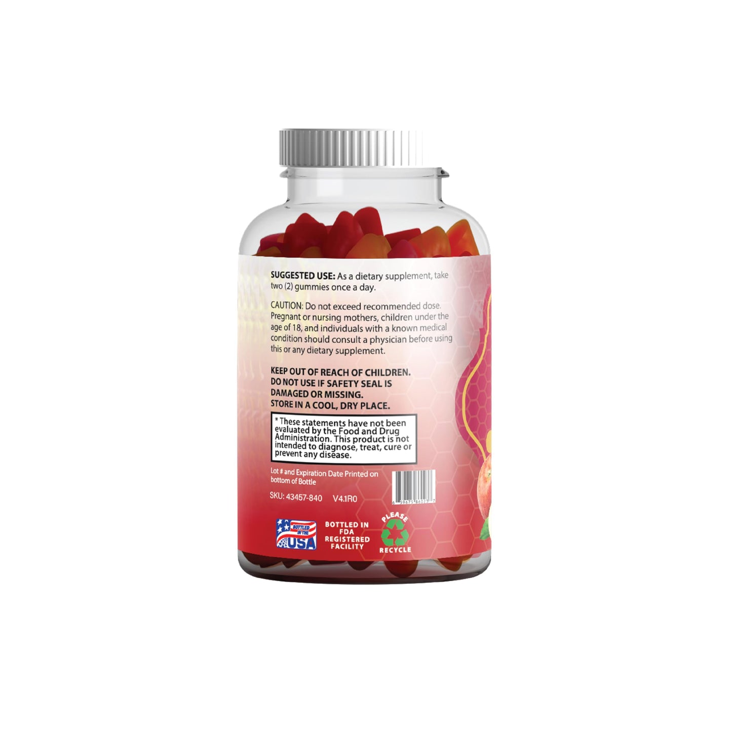 Cozy Tropics Apple Cider Vinegar Gummies - Supports Digestion, Detox & Metabolism Boost - Weight Loss Supplement - Metabolism Booster - 60 Counts Gummy Vitamins