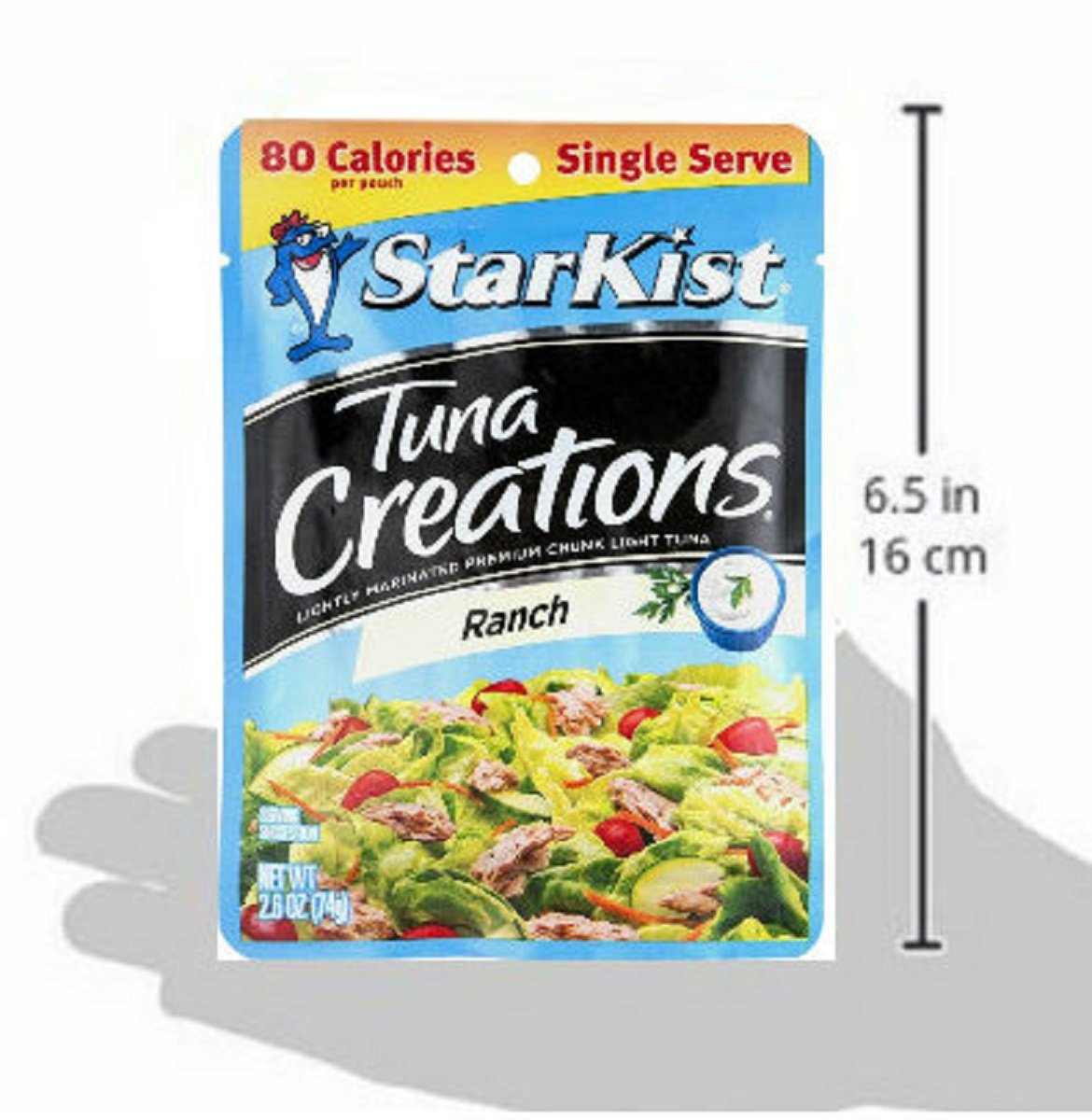 Starkist Tuna Creations Hot Buffalo Style Single Serve 26Ounce Pouch Pack of 10