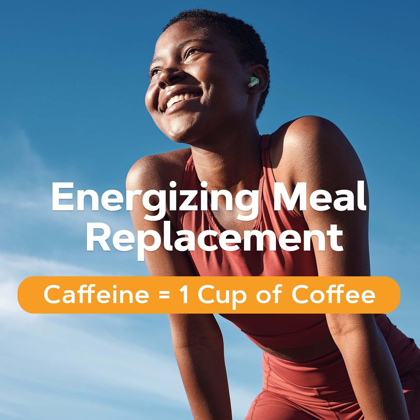 GNC Lean Shake Burn With Caffeine, Clinically Proven Weight Management, Ready to Drink Meal Replacement, 25g Protein with Zero Added Sugar, Vanilla Latte, Pack of 12