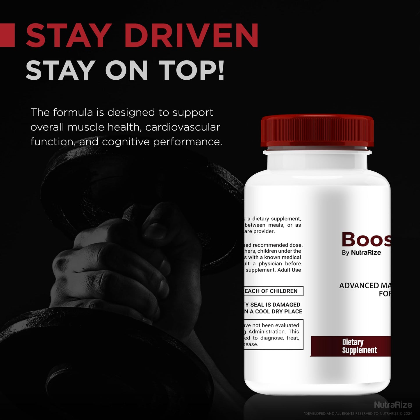 Boost Up Capsules, Official Boost Up for Men, All Natural Boost Up Pills, Daily Nutrition to Support Male Health and Wellness, Premium BoostUp, Boost Ups Review (60 Capsules)