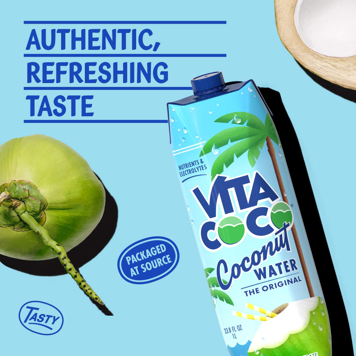 Vita Coco Coconut Water Original 338 Fl Oz Pack of 6