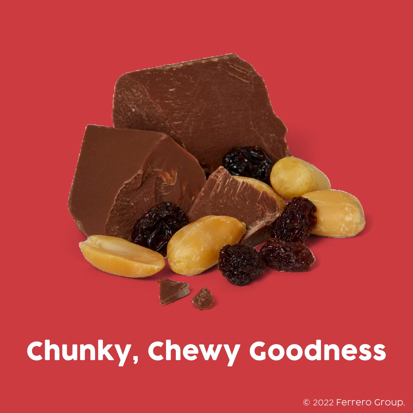 Chunky Giant Milk Chocolate Candy Bar 12 Count Bulk Individually Wrapped Ferrero Candy 42 oz
