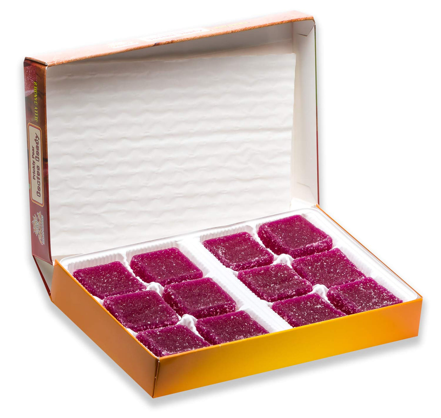 Cheris Desert Harvest Prickly Pear Cactus Jelly Candies 12 Pieces 85 Ounces