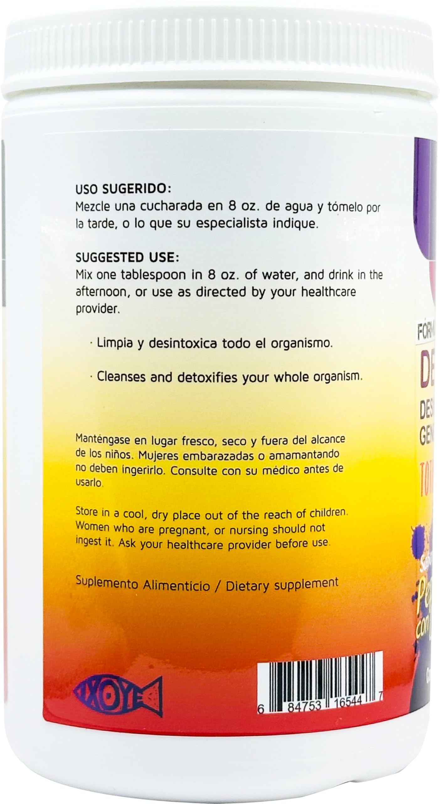 Betel Natural Detoxsan Total Detox Powder - Healthy Easy Cleansing/Desintoxicacion Natural para Todo 14 Ounce (14 Oz, Pepino con Limon)