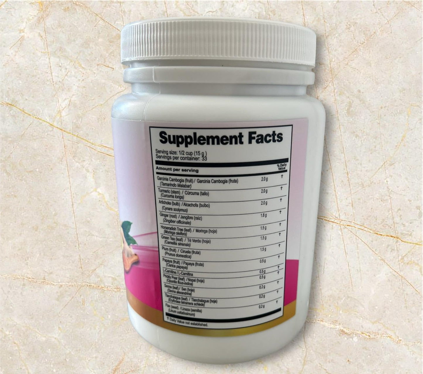 BB BORRA BARRIGA Fiber - FIBRA (Dietary Supplement)