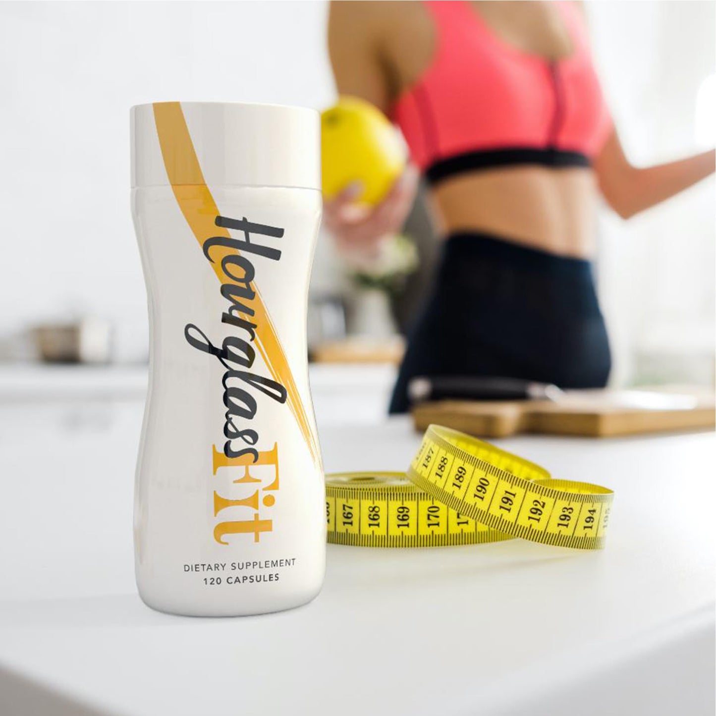 HOURGLASS FIT - 120 Fat Burner Diet Pills - Weight Loss Pills for Women - 100% Natural Ingredients - Premium Supplement