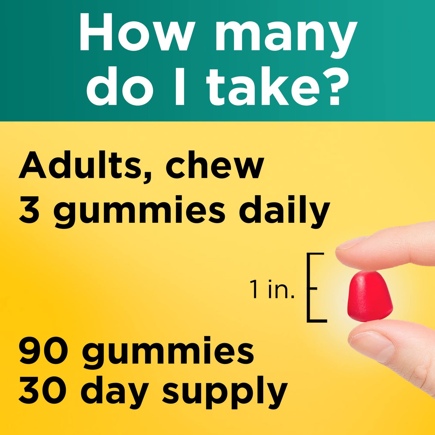 Nature Made Adult Gummies Fiber, 90 Count Pack of 2