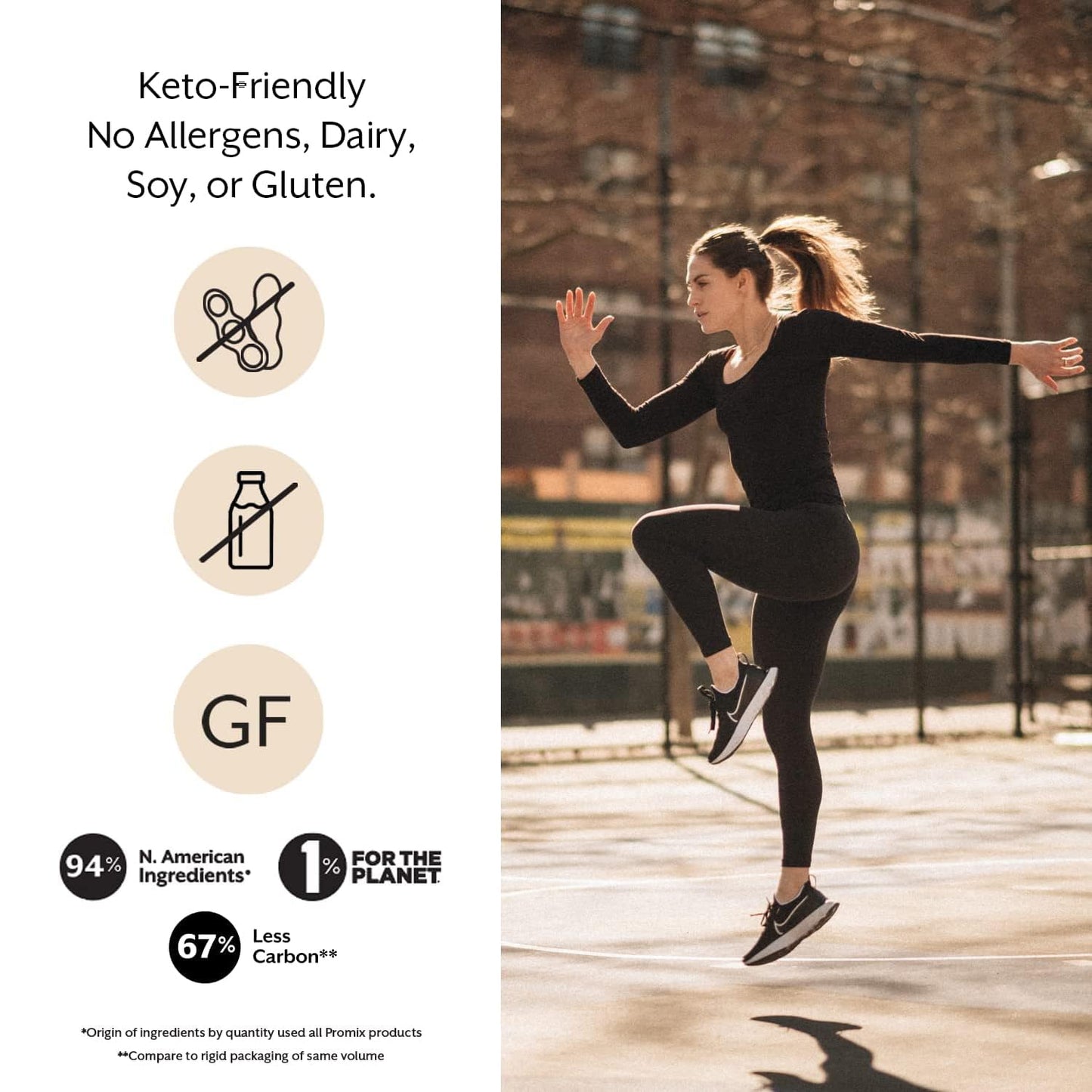 ProMix Nutrition Vegan Protein Powder, 25g Plant Based Canadian Yellow Pea Protein, Vitamin B12, BCAAs - Vanilla - 5lb Bulk