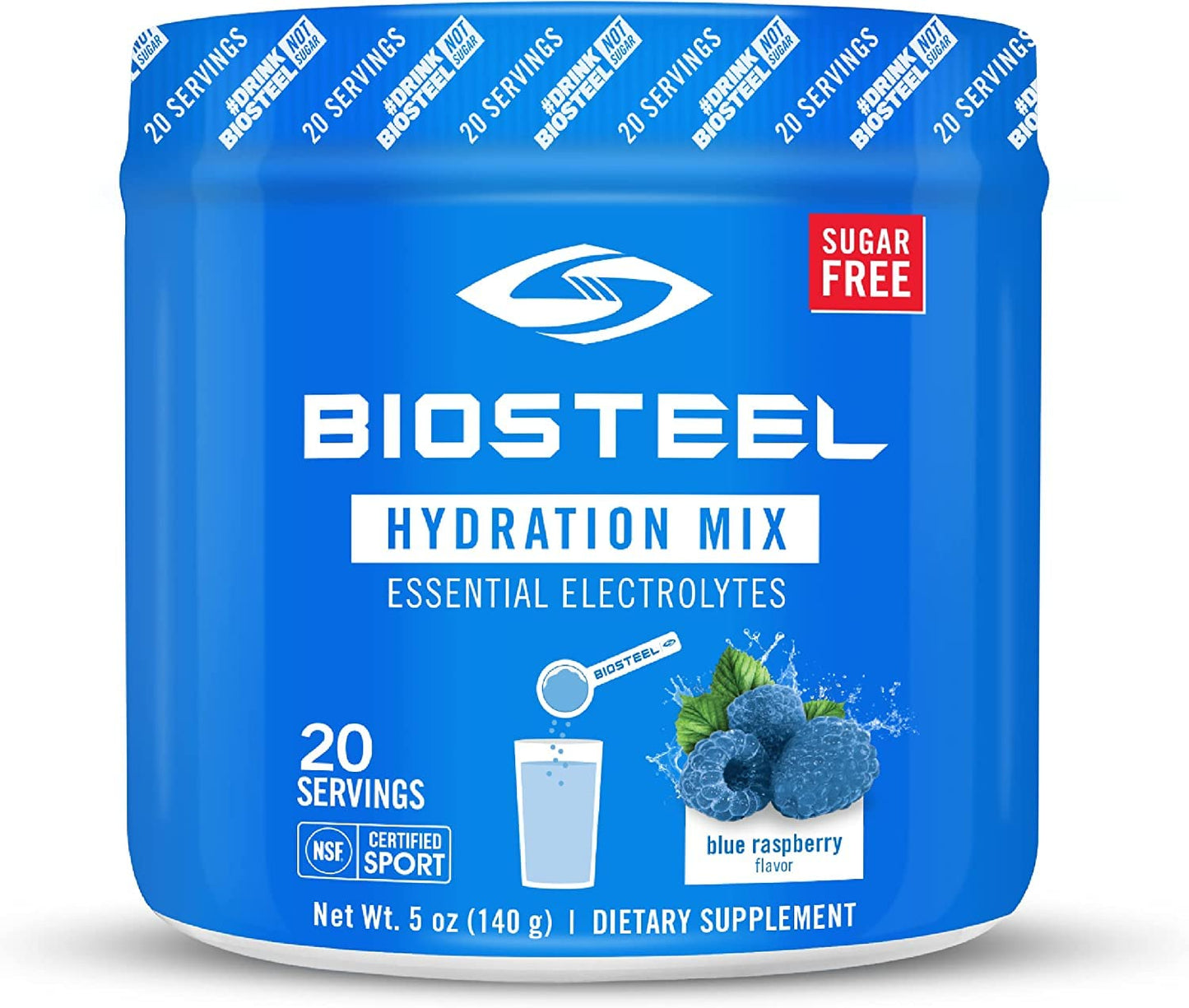 BioSteel Hydration mix - Blue Raspberry 16x7g
