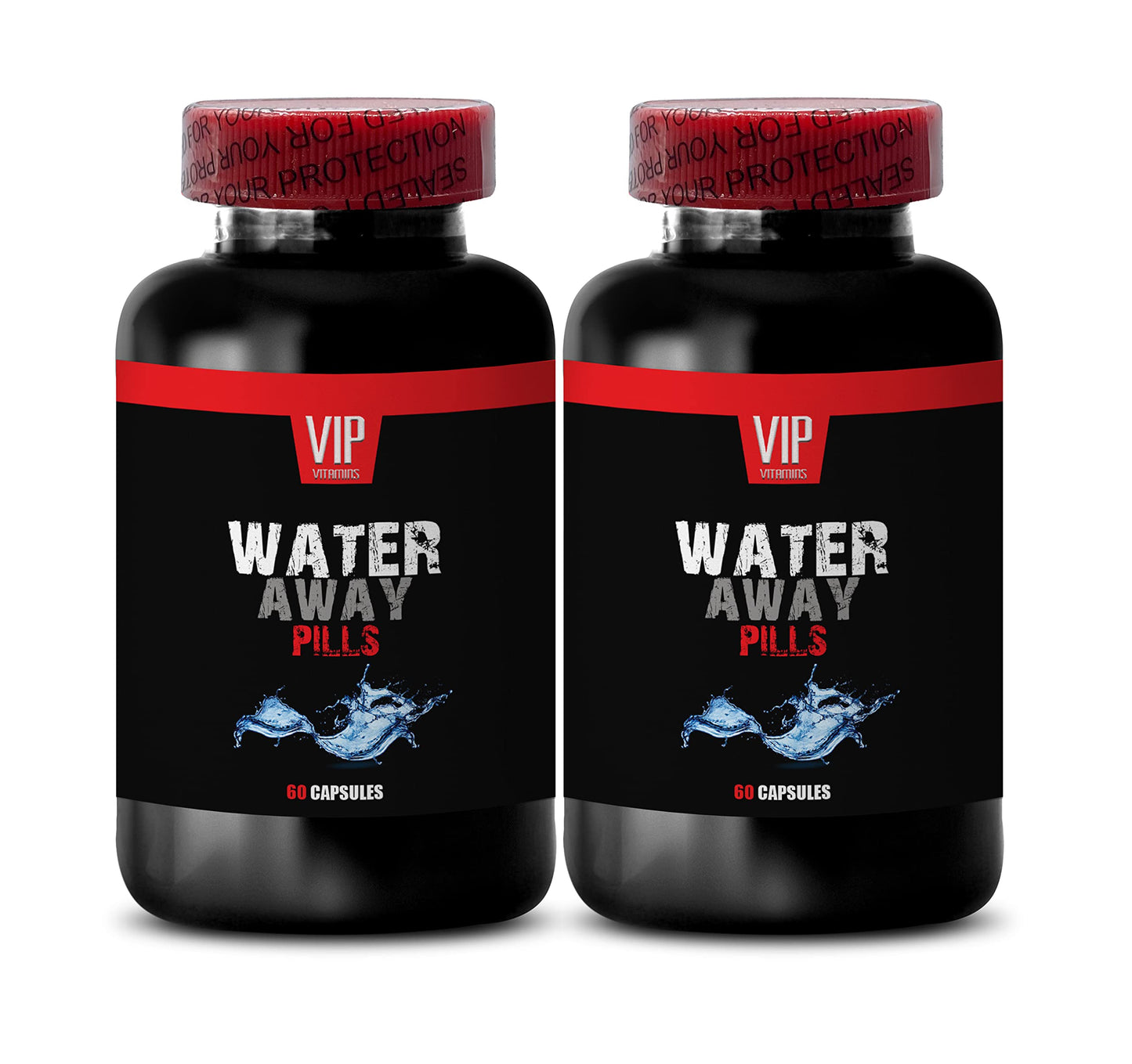 Bloating Relief and Belly Reduction - Water Away Diuretic Pills - Natural Detox Pills - Water Pills for Swollen Legs and feet - Natural diuretics for Water Retention - Diuretic Pills - 2B 120Capsules
