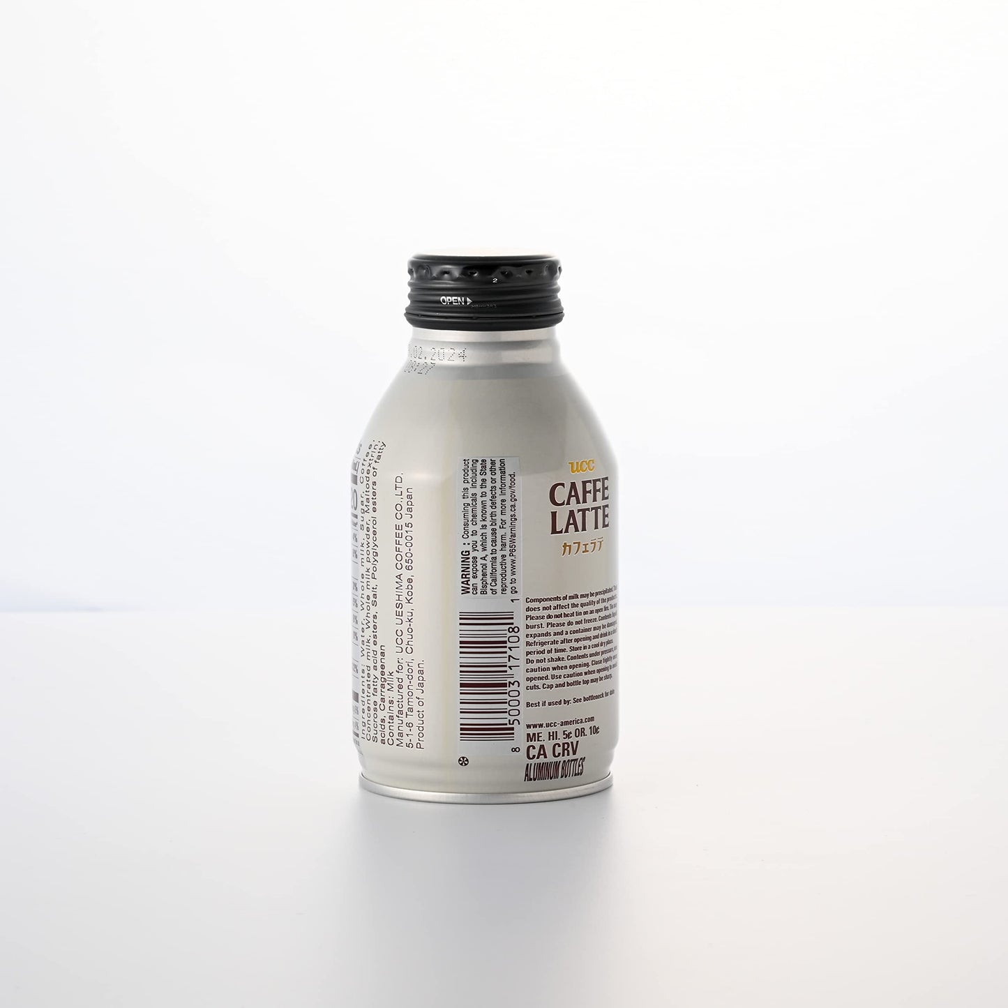 UCC Ready to Drink Caffe Latte 879 FL OZ Pack of 24 Delicious Rich and Creamy Convenient Bottled Coffee Drinks For OntheGo Imported from Japan