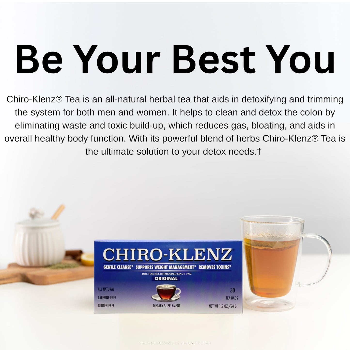 Chiro-Klenz Tea Original 60 tea bags