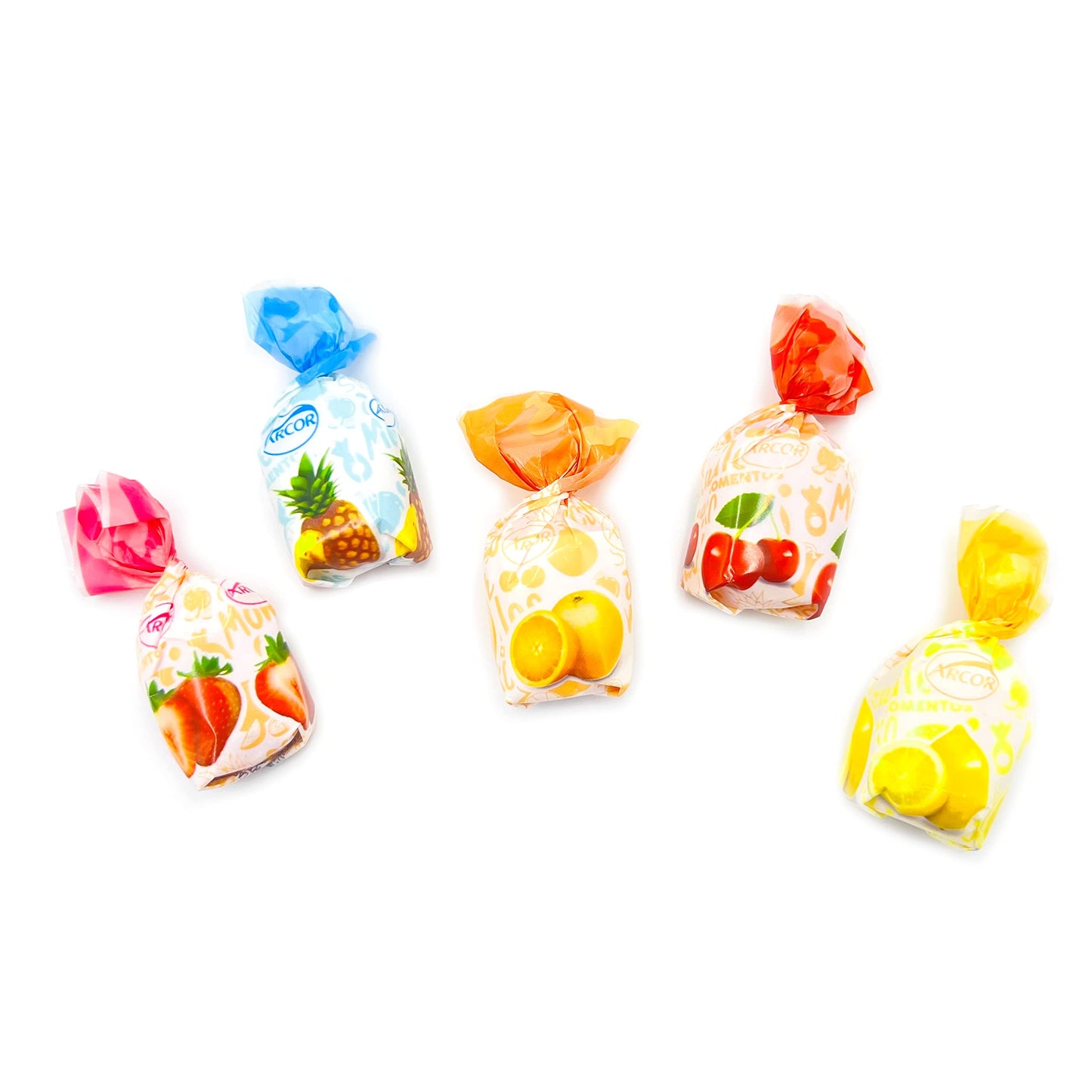 Arcor Fruit Filled Assorted Bon Bons Hard Candy Bulk 2 Pound Bag