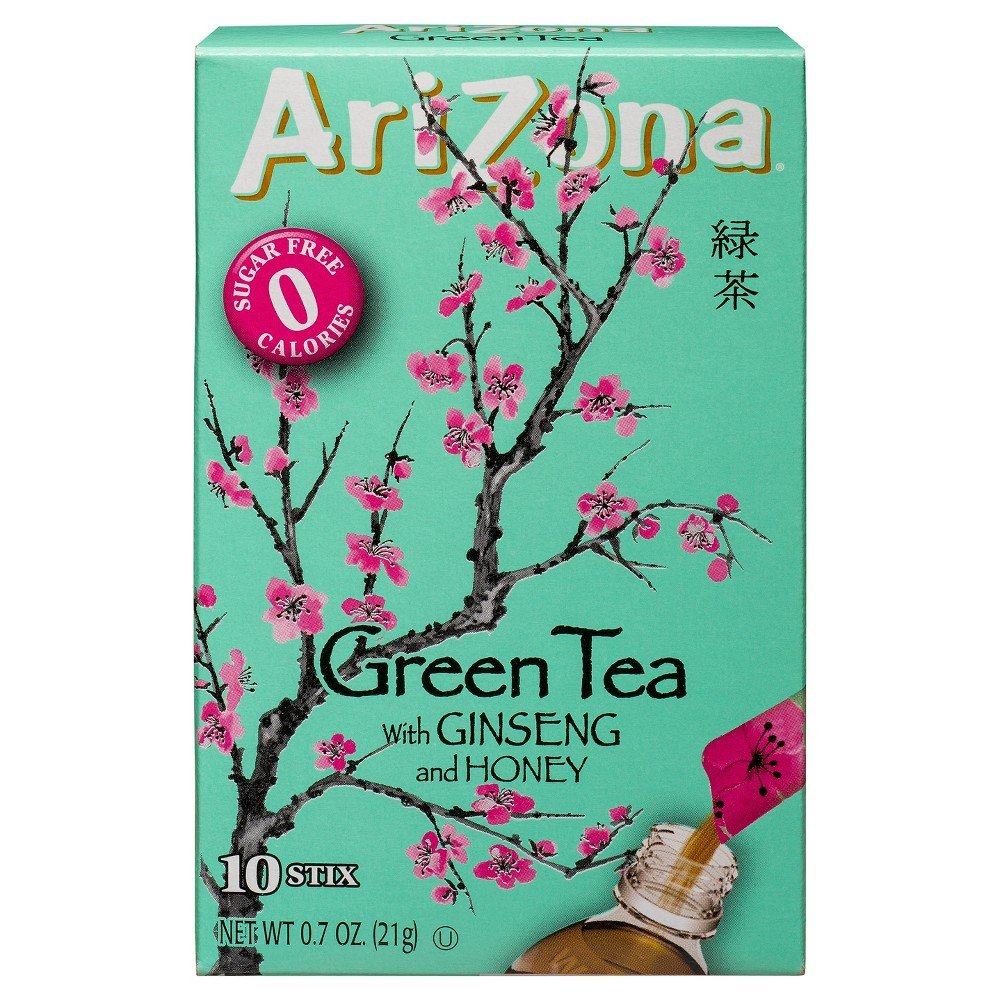 ARIZONA TEA MIX SF STIX GRN ICED 07OZ