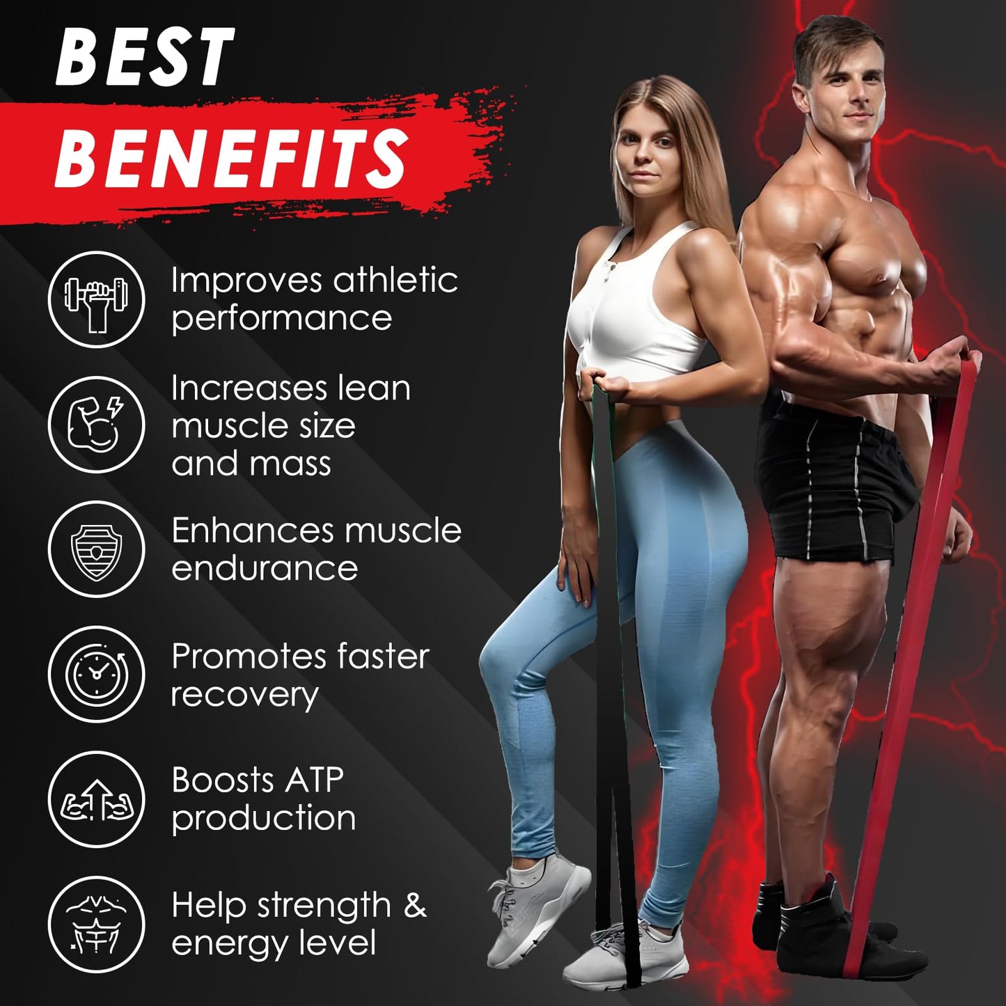 ZEBORA Micronized Creatine Monohydrate Powder, Creatine Monohydrate for Women-Men, Helps Muscle Recovery, Enhances Muscle Size & Strength with 5G Creatine and 1G Taurine, 75 Servings