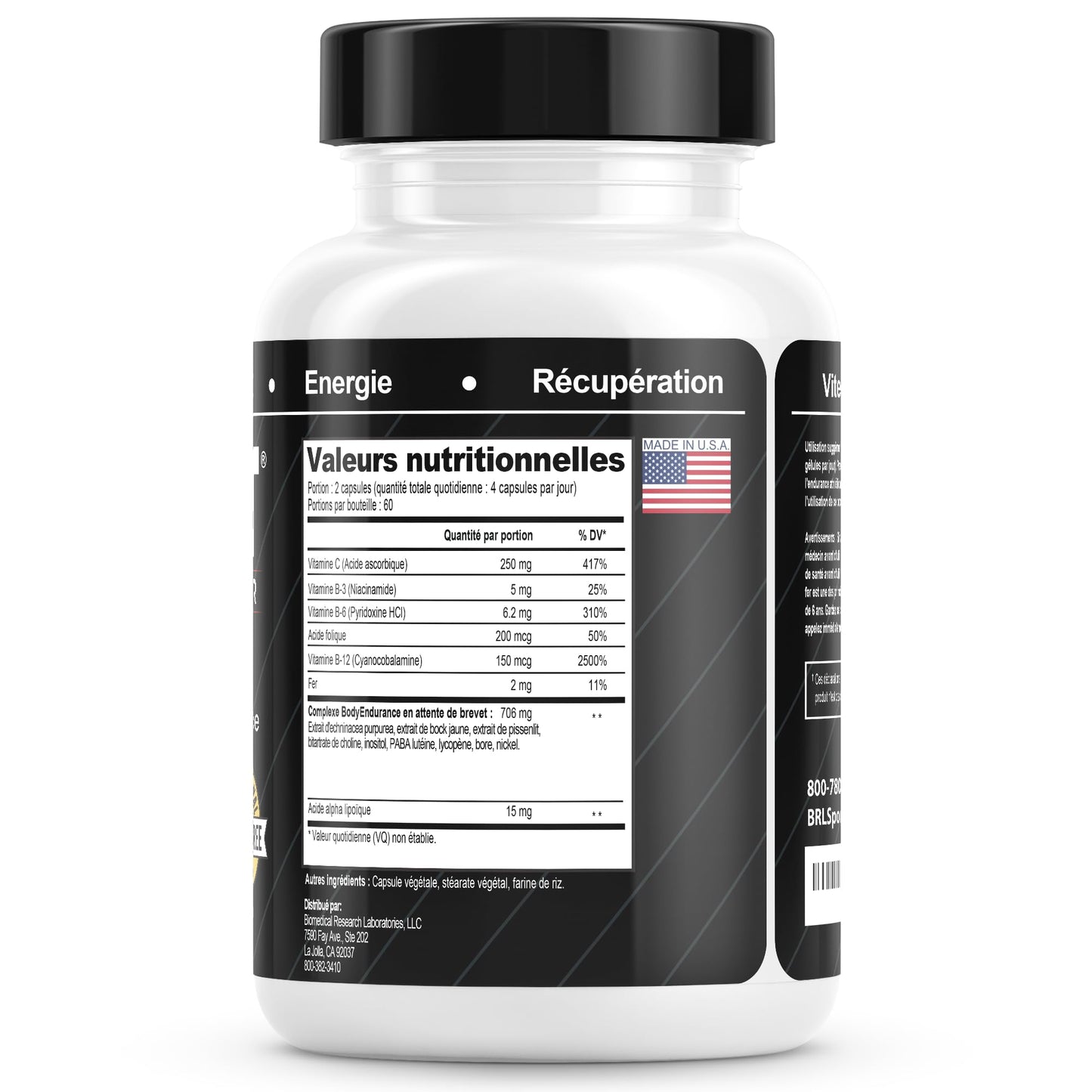 EPO-BOOST Natural Blood Builder Iron Supplement. RBC Support Made in USA with Echinacea & Dandelion Root helping VO2 Max, Energy, Endurance (1-Pack)