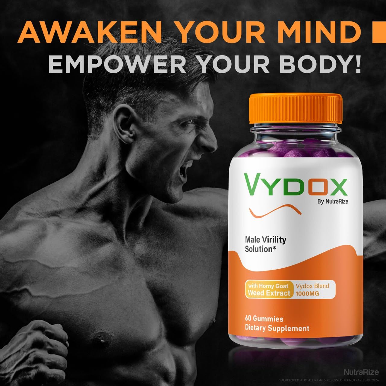 (2 Pack) Vydox Gummies, Vydox Plus Daily Health Supplement, Complete Formula to Support Performance and Overall Health, All-Natural Gummy s, Vy DOX Gomitas Reviews (120 Gummies)