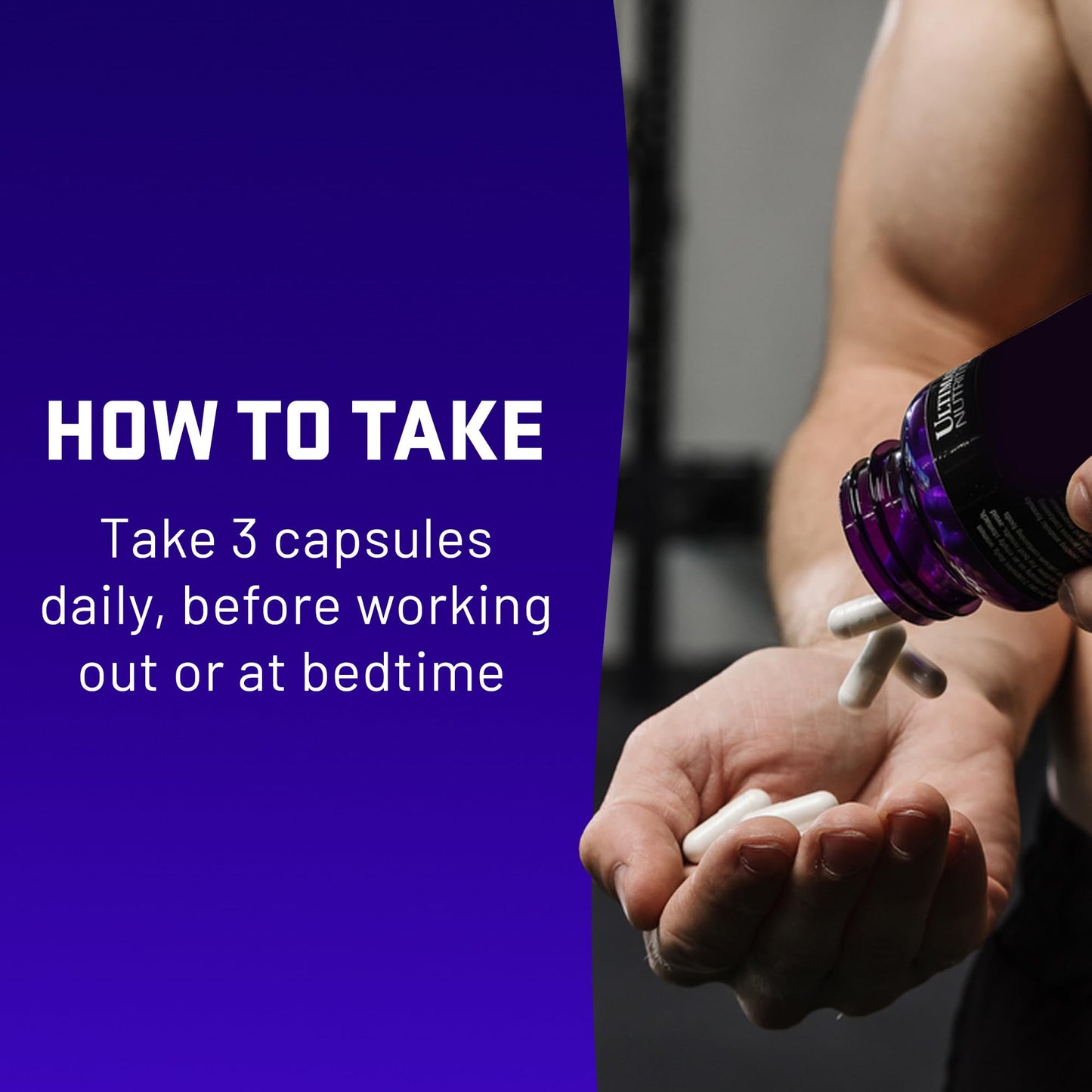 Ultimate Nutrition L-Arginine Supplements for Men & Women - Stacked Amino Acid Complex with Aginine, Pyroglutamate & Lysine - Support GH, Nitric Oxide Production & Optimal Blood Flow - 100 Capsules