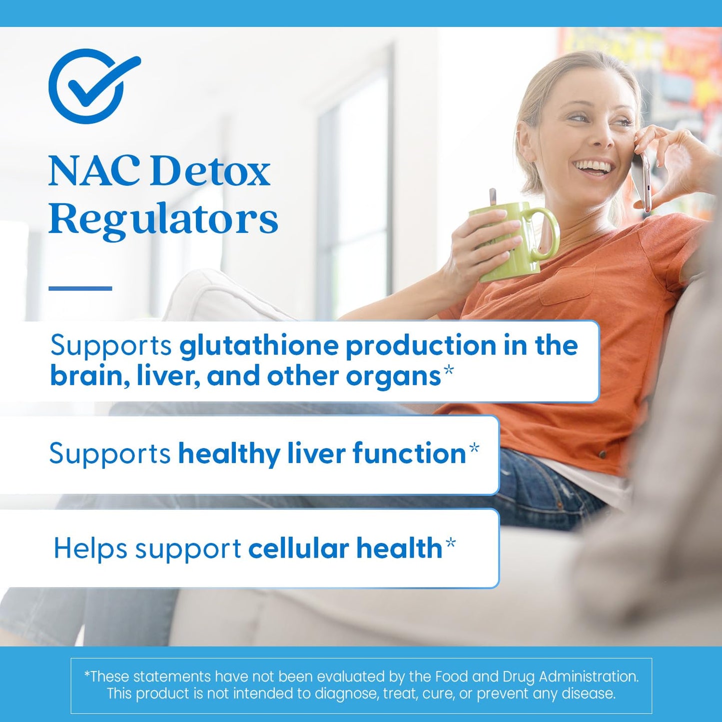 Doctors Best NAC Detox Regulators, Supports Cellular Health & Liver Function, Non-GMO, Gluten Free, Soy Free, Vegetarian 60 Veggie Caps