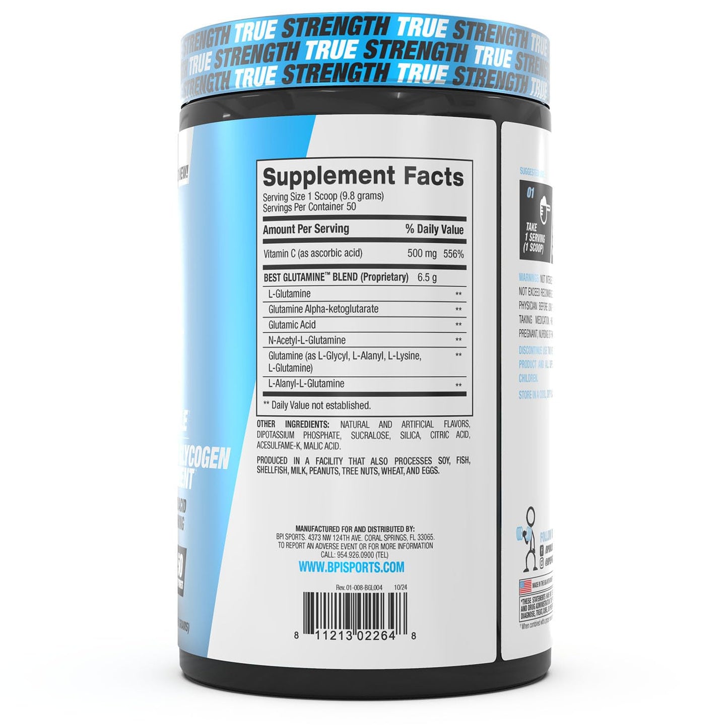 Best Glutamine Essential Amino Acid for Intense Training, Lime Sherbet, 14.1 oz