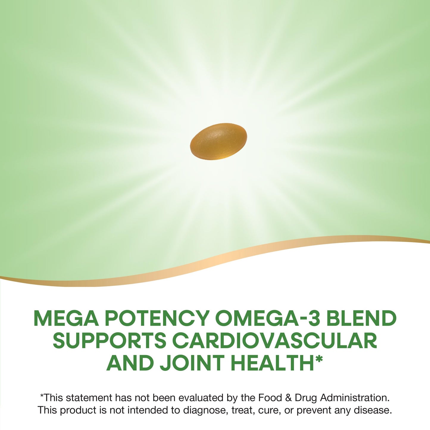 Nature's Way Super Fisol Fish Oil, Enteric Coated, Supports Cardiovascular and Joint Health*, Mega Potency Omega-3s, 180 Softgels (Packaging May Vary)