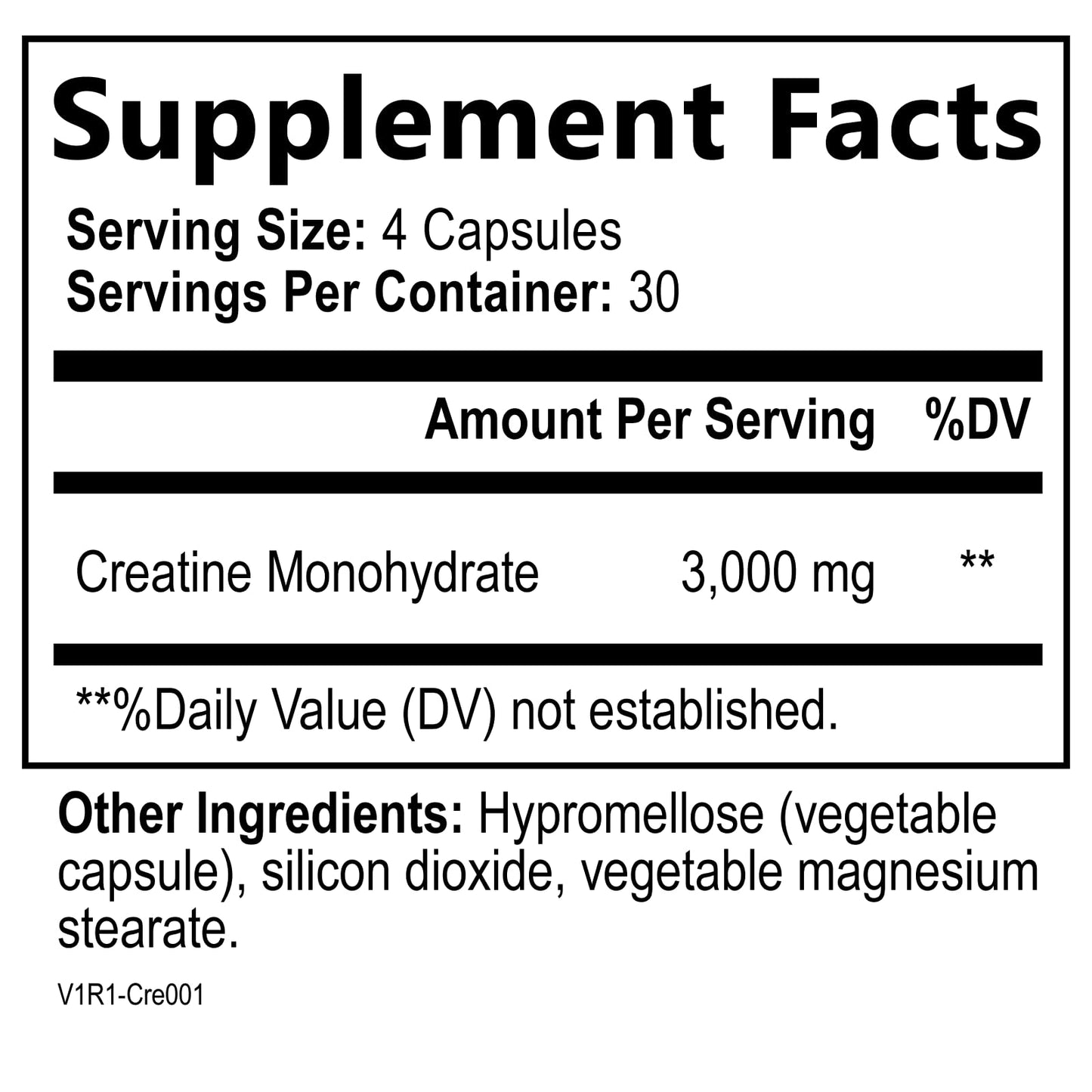 Built by Nature Creatine Monohydrate Pills - Micronized Creatine Supplement for Men & Women - Muscle Strength, Energy, Endurance, and Recovery - Gluten-Free, Vegan, Non-GMO - 120 Capsules