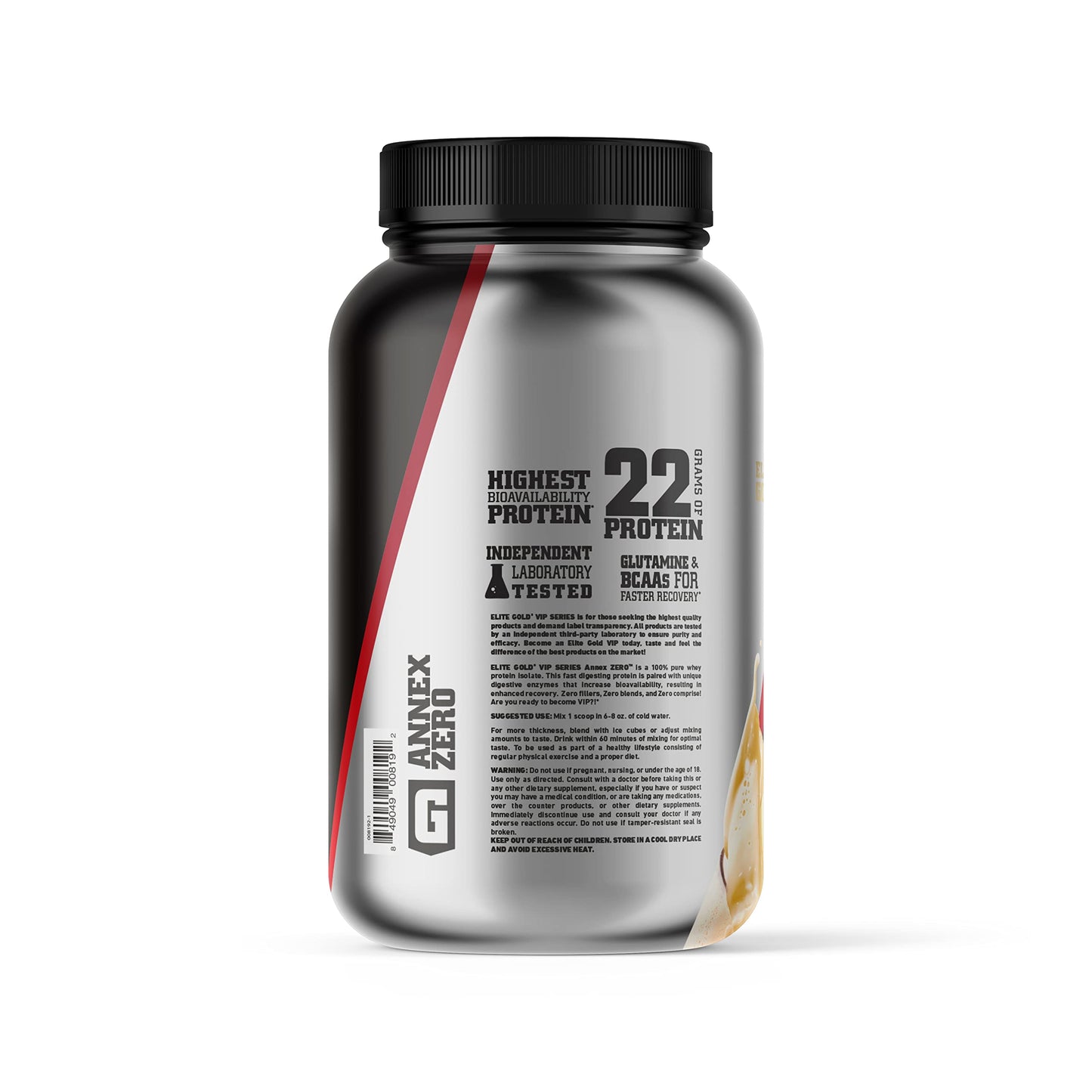 Annex Zero 2lb Vanilla Ice Cream by Elite Gold