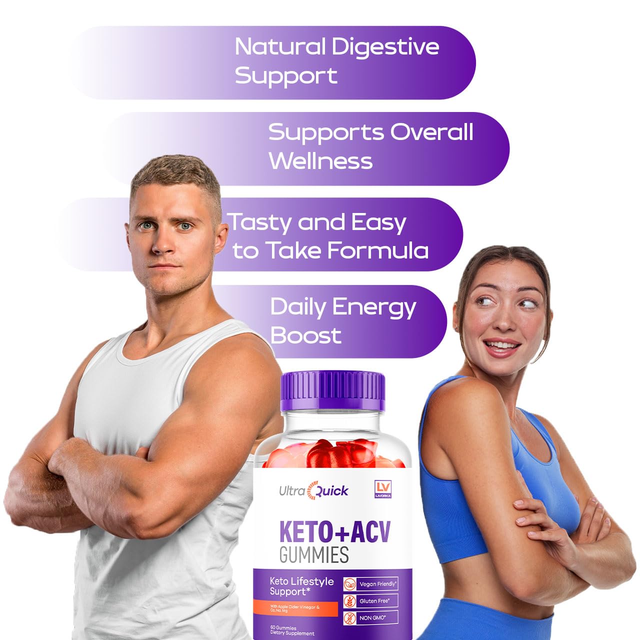 (2 Pack) Ultra Quick Keto ACV Gummies Weight Loss, Ultra Quick Keto ACV Gummies, UltraQuick Keto ACV Gummies, UltraQuick Keto Plus ACV Support Gummies, Ultra Quick Weight Loss Gummies for 2 Months
