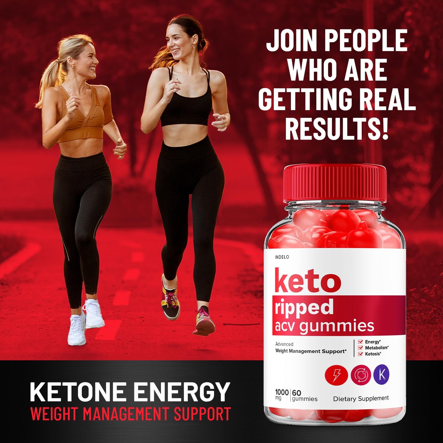 (2 Pack) Keto Ripped ACV Gummies - Advanced Ripped Keto + ACV Weight Management Gummies Apple Cider Vinegar Ripped ACV Gummies Dietary Supplement Reviews Extra Strength (120 Gummies)