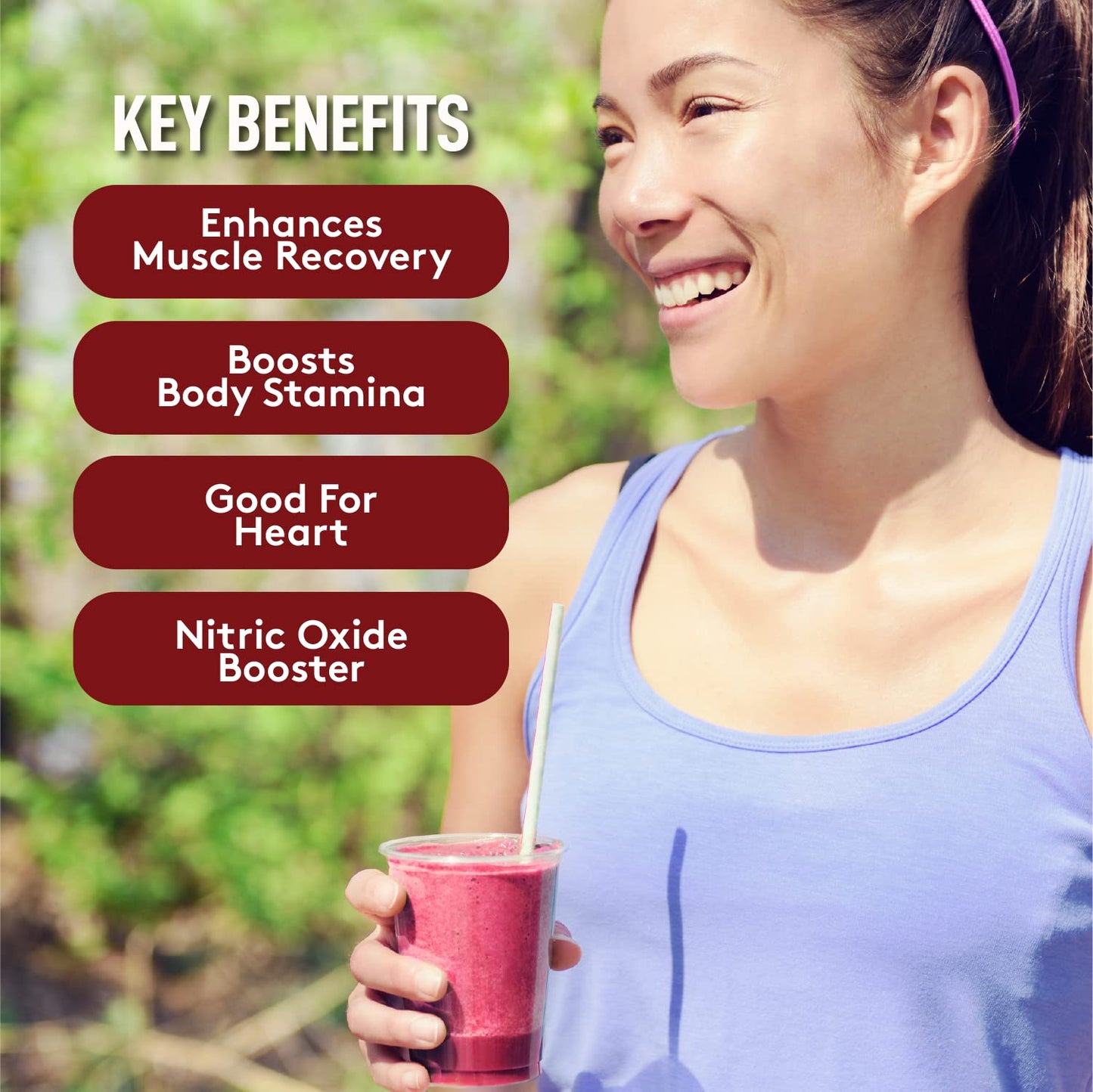 Better Alt Organic Beet Root Powder, USDA Certified - Nitric Oxide Supplement, Beet Juice Powder Superfood for Healthy Heart, Beetroot Supplement, Beetroot Powder - 225 Servings, 2 lb