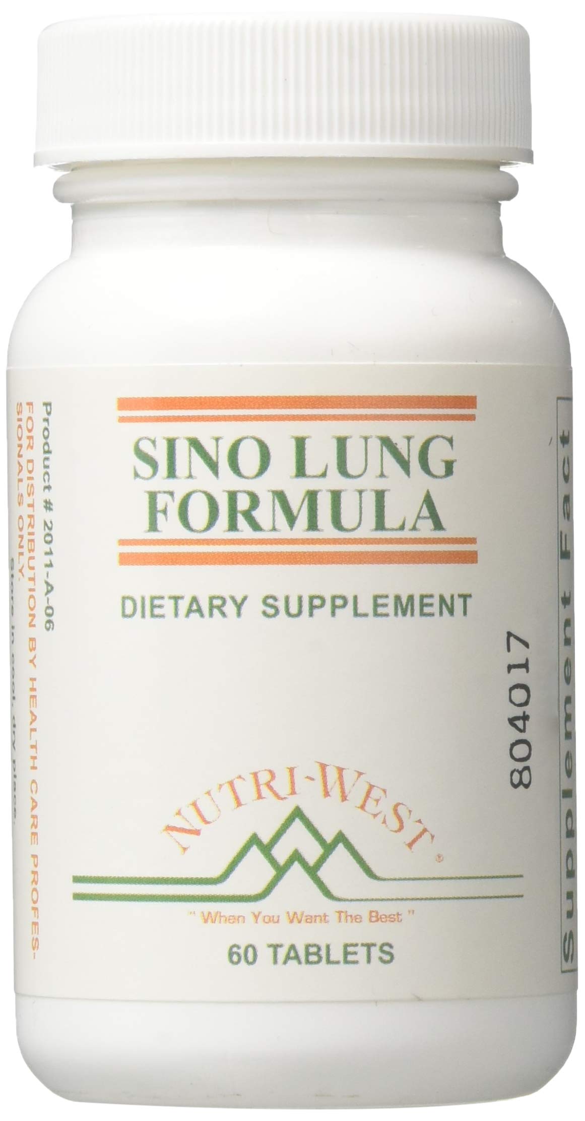 Nutri-West - Sino-Lung Formula 60 Tablets by Nutri-West
