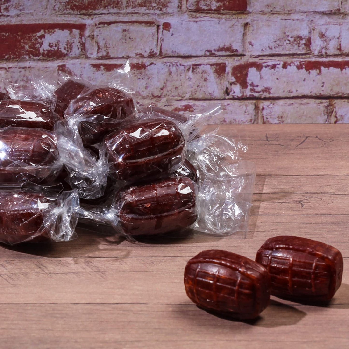 Root Beer Barrels 4 Pounds Root Beer Hard Candy Old Fashion Candy Brown Hard Candy Individually Wrapped Bulk Candies Candy Drops