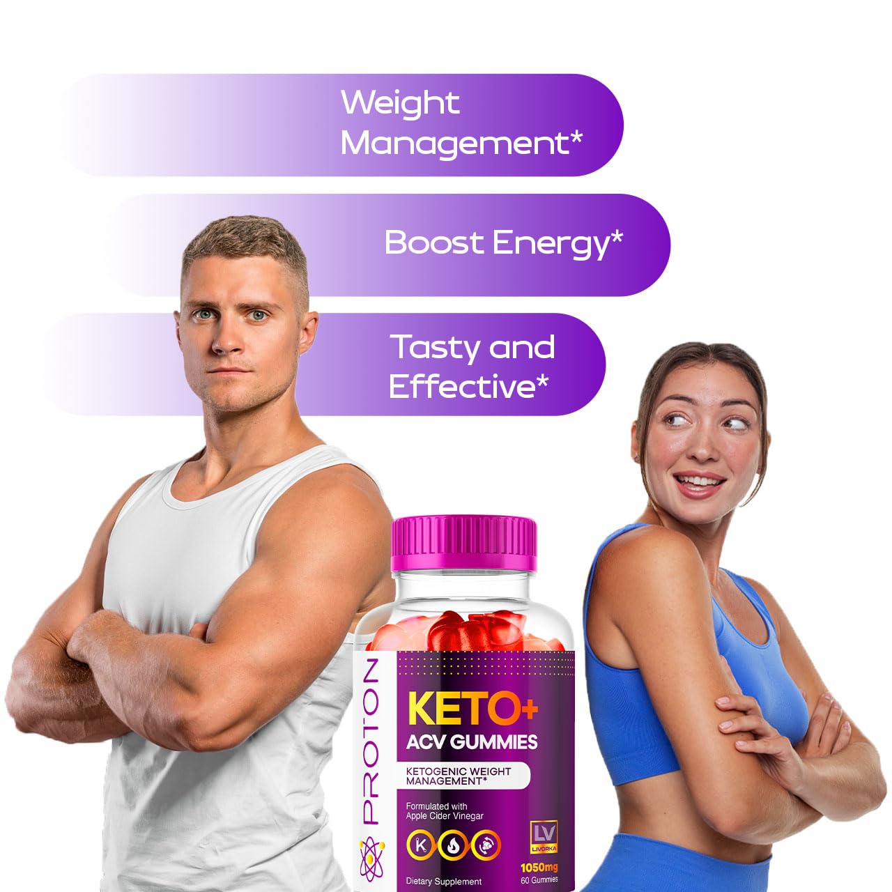 (2 Pack) Proton Keto ACV Gummies, Proton Keto Plus ACV Gummies 1050MG, Proton Keto, Keto ACV Gummies Advanced Proton Apple Cider Vinegar Support, Proton Keto ACV Gummy Reviews, 120 Gummies