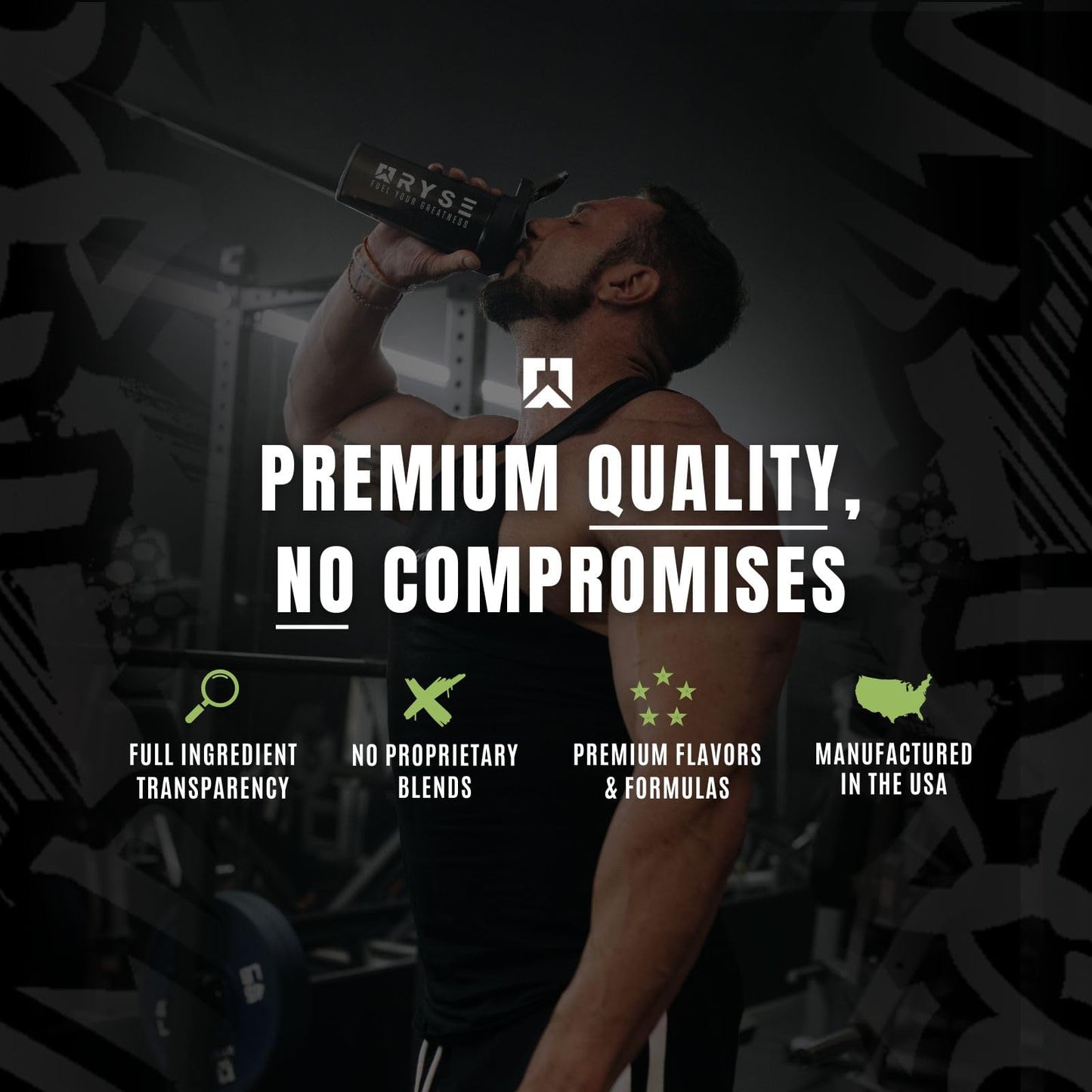 Ryse Loaded Plant Protein - Vanilla - 20g of Natural Vegan Plant-Based Protein Powder from Pea, Chickpea & Barley Rice - No Artificial Colors, Flavors or Sweeteners - 20 Servings