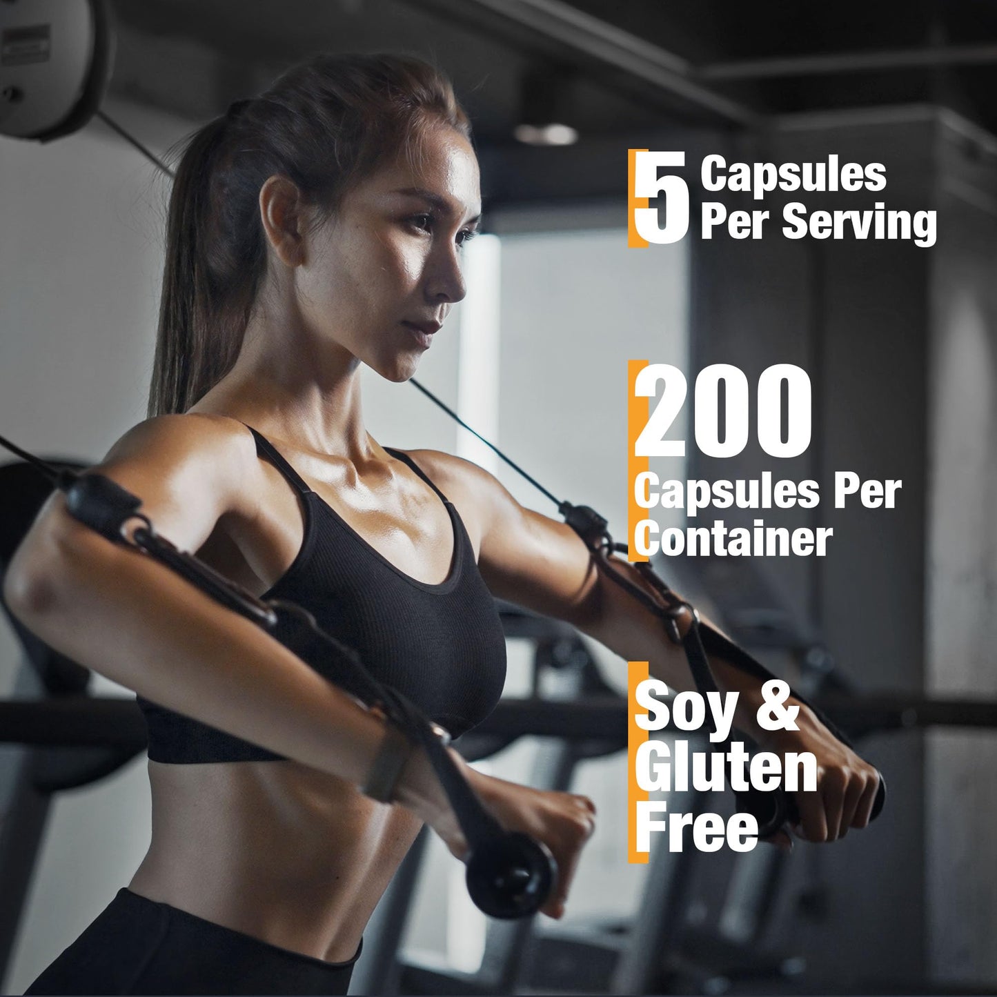 BIKAYALUE Micronized Creatine Monohydrate Capsules, 204 Creatine Capsules Supplement for Muscle, Strength, Performance, Energy, Recovery, Gluten Free Creatine for Women and Men (34 Servings)