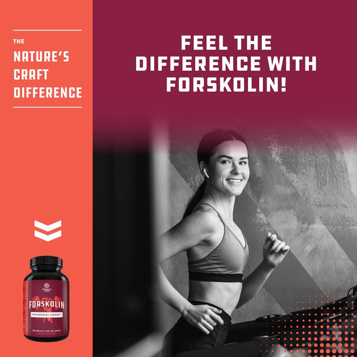 Forskolin for Weight Loss Maximum Strength - Coleus Forskohlii Forskolin Supplement Appetite Suppressant for Weight Loss and Belly Fat Burner for Women and Men - Forskolin Extract Best Diet Pill
