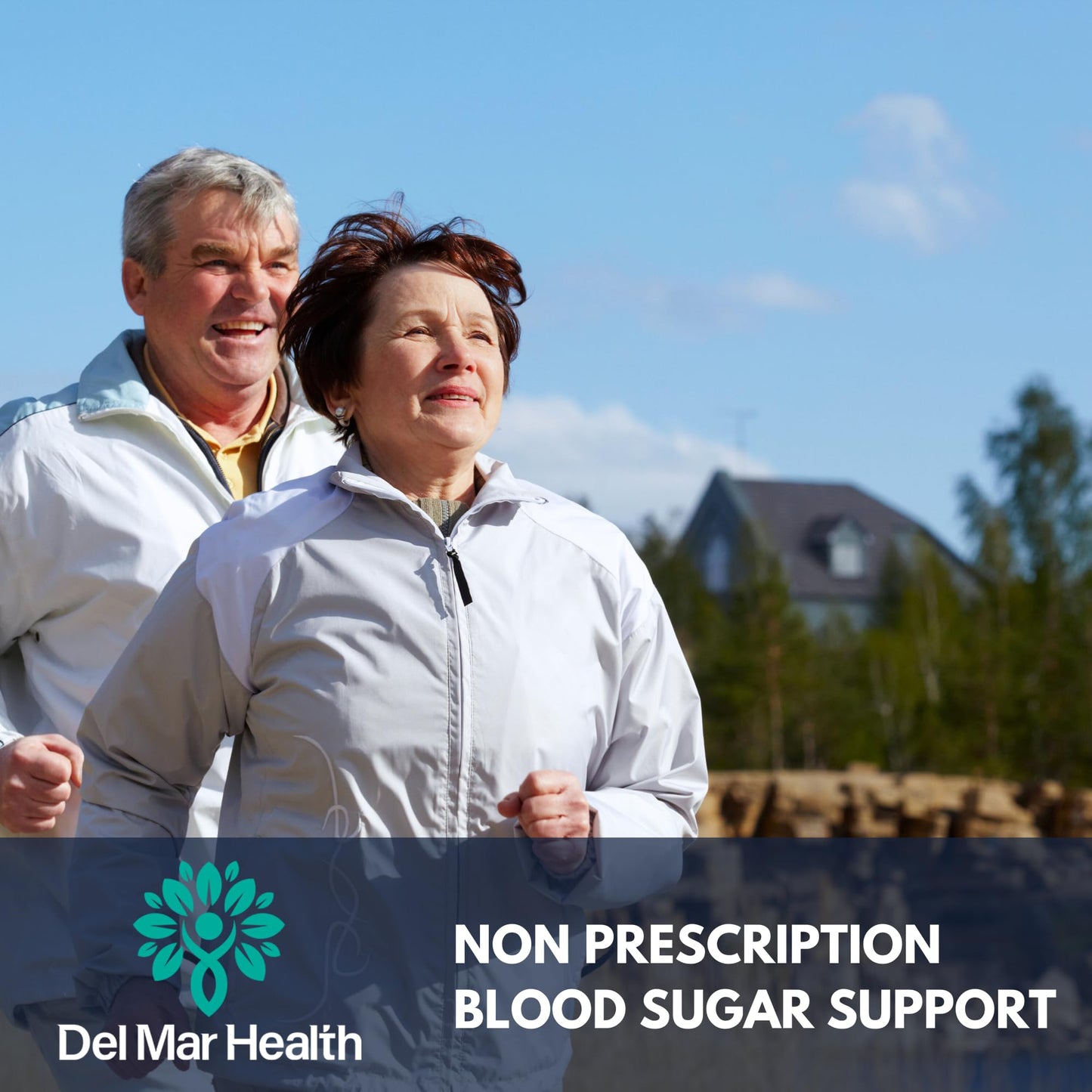 Del Mar Health Max-LyZinC | L-Lysine 1100 mg + Zinc 6 mg + Vitamin C 100 mg - 3-in-1 Supplement for Maintaining Blood Sugar Already in The Healthy Range - One-Scoop-Per Day Powder