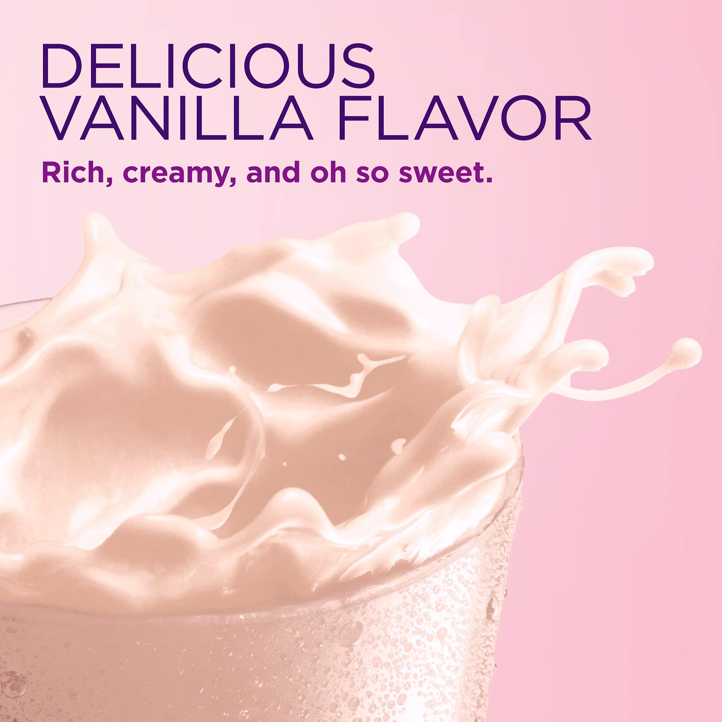 Nature’s Bounty Complete Protein & Vitamin Shake Mix with Collagen & Fiber, Contains Vitamin C for Immune Health, Vanilla Flavored ,1 lb. 13 Servings