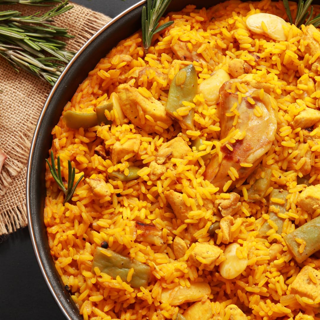 GranAroma Paella Seasoning 128 oz Authentic Spice Blend Contains Saffron Spanish Cuisine
