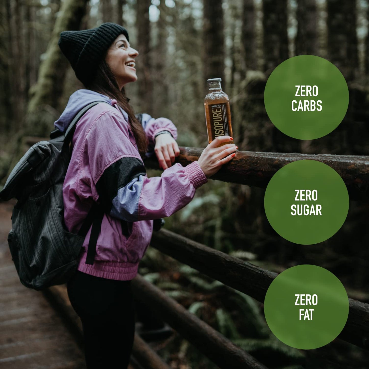 Isopure Zero Carb 32g Clear Protein Ready-to-Drink, Whey Protein Isolate, Apple Melon, 16 Fl Oz (12 Bottles)